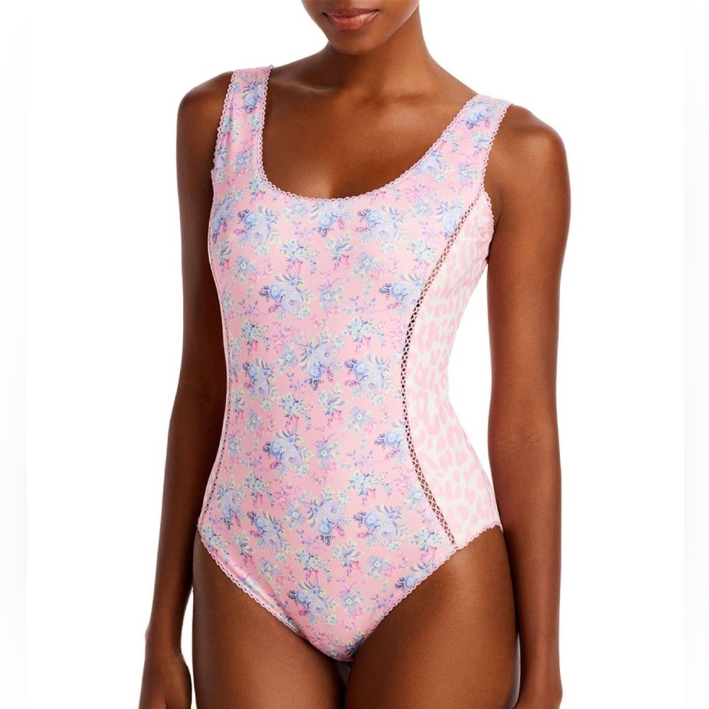 NWT LoveShackFancy Mikkel One Piece Swim Suit
